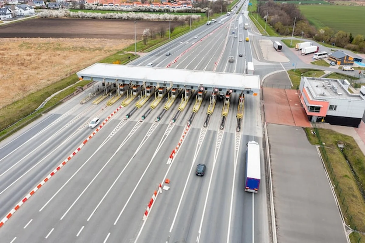 Punkt poboru opłat na autostradzie