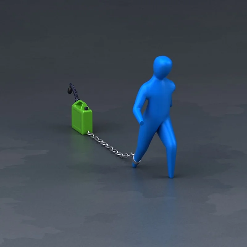 Symbol obciążenia na tle 3D ilustracji